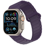Cinturino in silicone con chiusura magnetica per Apple Watch