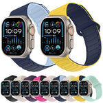Cinturino in silicone con chiusura magnetica per Apple Watch