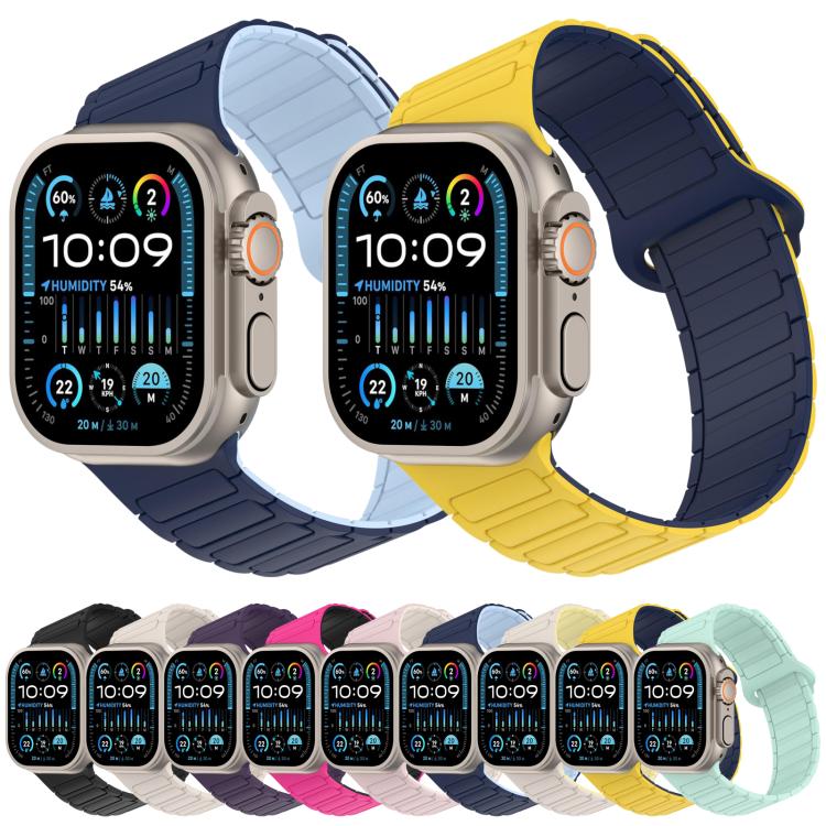 Cinturino in silicone con chiusura magnetica per Apple Watch