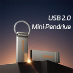 Chiavetta USB 2.0 HEYGATE TU20 in lega di alluminio 8-128GB