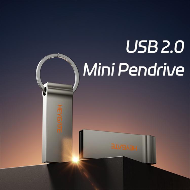 Chiavetta USB 2.0 HEYGATE TU20 in lega di alluminio 8-128GB