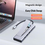 Box esterno 8 in 1 con SSD M.2 NVMe e hub USB 3.2