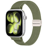 Cinturino nylon elastico con fibbia magnetica per Apple Watch