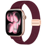 Cinturino nylon elastico con fibbia magnetica per Apple Watch