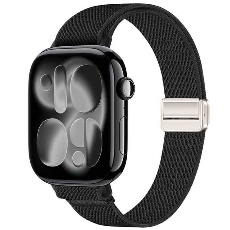 Cinturino nylon elastico con fibbia magnetica per Apple Watch