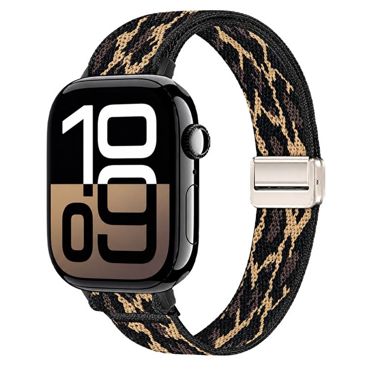 Cinturino nylon elastico con fibbia magnetica per Apple Watch