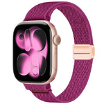 Cinturino nylon elastico con fibbia magnetica per Apple Watch