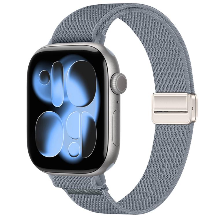 Cinturino nylon elastico con fibbia magnetica per Apple Watch