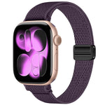 Cinturino nylon elastico con fibbia magnetica per Apple Watch