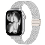 Cinturino nylon elastico con fibbia magnetica per Apple Watch