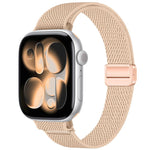 Cinturino nylon elastico con fibbia magnetica per Apple Watch