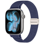 Cinturino nylon elastico con fibbia magnetica per Apple Watch