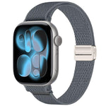 Cinturino nylon elastico con fibbia magnetica per Apple Watch