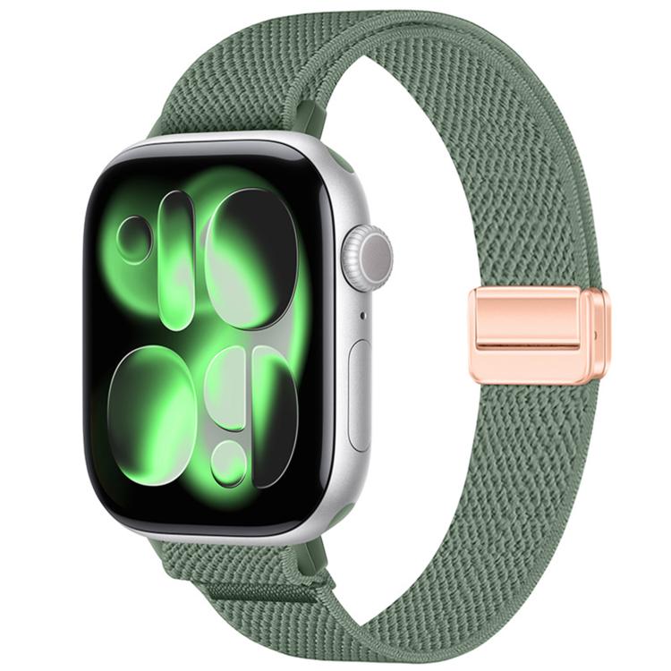 Cinturino nylon elastico con fibbia magnetica per Apple Watch