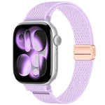 Cinturino nylon elastico con fibbia magnetica per Apple Watch