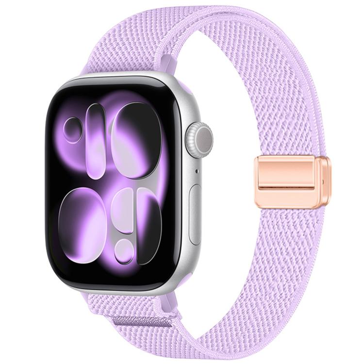 Cinturino nylon elastico con fibbia magnetica per Apple Watch