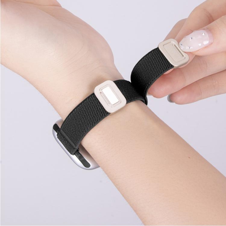 Cinturino nylon elastico con fibbia magnetica per Apple Watch