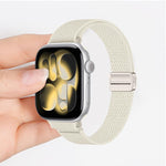 Cinturino nylon elastico con fibbia magnetica per Apple Watch
