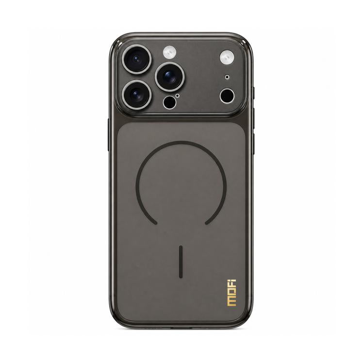 Custodia per telefono MOFI Minimal Series in TPU semitrasparente satinato con pellicola protettiva per obiettivo., For iPhone 16 Pro Max, For iPhone 16 Pro, For iPhone 16, For iPhone 15 Pro Max