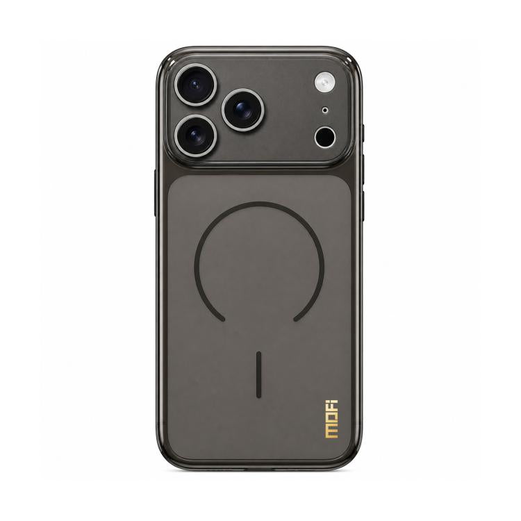 Custodia per telefono MOFI Minimal Series in TPU semitrasparente satinato con pellicola protettiva per obiettivo., For iPhone 16 Pro Max, For iPhone 16 Pro, For iPhone 16, For iPhone 15 Pro Max