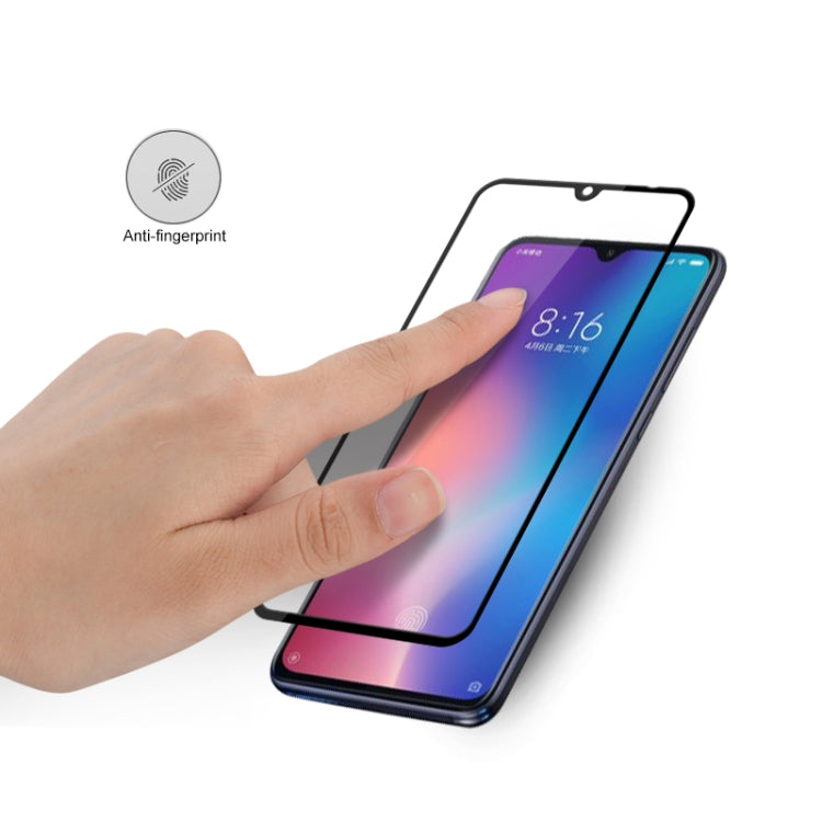 mocolo 0.33mm 9H 2.5D Pellicola in vetro temperato con stampa di seta, For Xiaomi Mi CC9(1pc)
