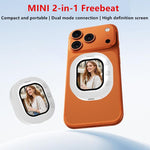Schermo magnetico per selfie con monitor fotocamera posteriore 2" HD