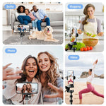 Schermo magnetico per selfie con monitor fotocamera posteriore 2" HD