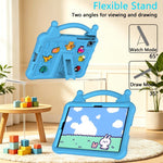 Custodia tablet Animal Paradise in EVA con supporto per Galaxy Tab S6 Lite / S5e