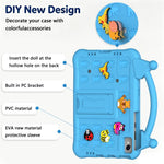 Custodia tablet Animal Paradise in EVA con supporto per Galaxy Tab S6 Lite / S5e