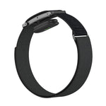 Fascia da braccio regolabile con guscio in metallo, ibrida in nylon e chiusura a strappo., For Google Fitbit Air