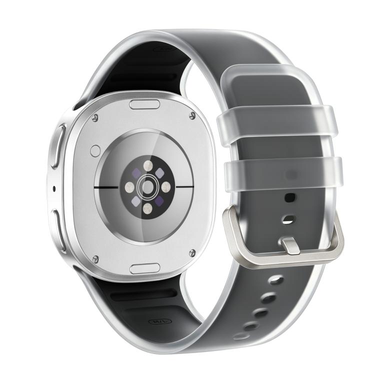 Cinturino in silicone traslucido effetto gelatina per Galaxy Watch9/8/8 Classic, L, S