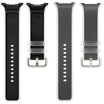 Cinturino in silicone traslucido effetto gelatina per Galaxy Watch9/8/8 Classic, L, S