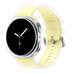 Cinturino in silicone traslucido effetto gelatina per Galaxy Watch9/8/8 Classic, L, S
