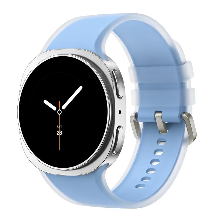Cinturino in silicone traslucido effetto gelatina per Galaxy Watch9/8/8 Classic, L, S