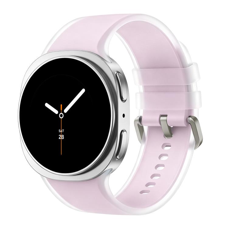Cinturino in silicone traslucido effetto gelatina per Galaxy Watch9/8/8 Classic, L, S