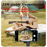 Microfono wireless mini 4 in 1 per registrazione audio fino a 4 persone