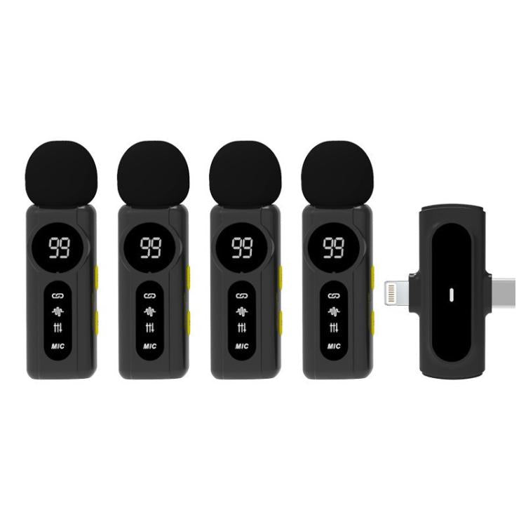 Microfono lavalier wireless J88 con riduzione rumore IA