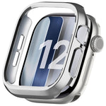 Custodia protettiva per orologio in policarbonato cavo a copertura parziale, For Apple Watch Series 12 46mm, For Apple Watch Series 12 42mm