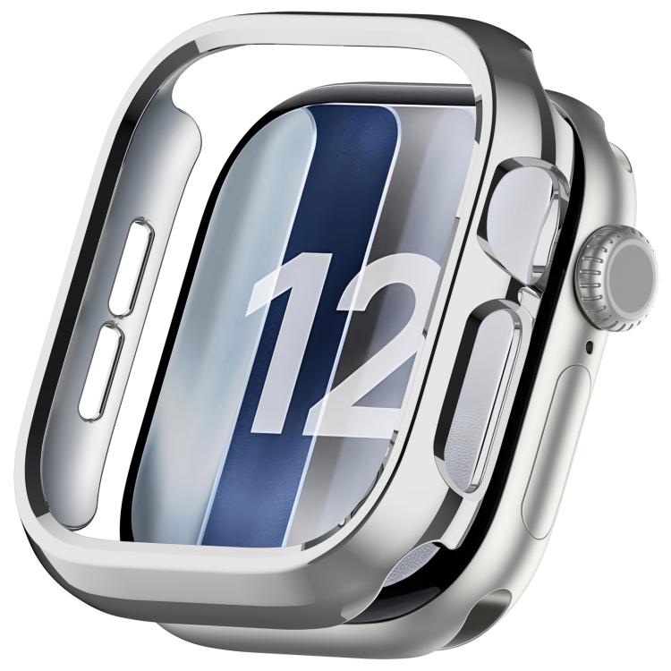 Custodia protettiva per orologio in policarbonato cavo a copertura parziale, For Apple Watch Series 12 46mm, For Apple Watch Series 12 42mm