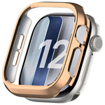 Custodia protettiva per orologio in policarbonato cavo a copertura parziale, For Apple Watch Series 12 46mm, For Apple Watch Series 12 42mm
