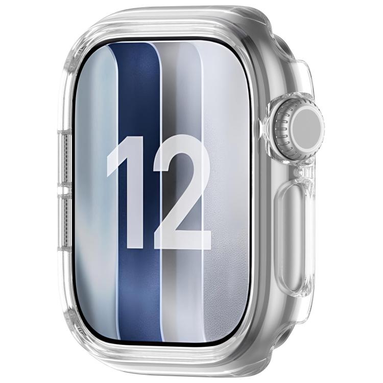 Custodia protettiva per orologio in policarbonato cavo a copertura parziale, For Apple Watch Series 12 46mm, For Apple Watch Series 12 42mm