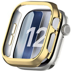 Custodia protettiva per orologio in policarbonato cavo a copertura parziale, For Apple Watch Series 12 46mm, For Apple Watch Series 12 42mm