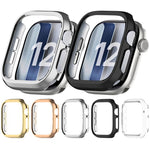 Custodia protettiva per orologio in policarbonato cavo a copertura parziale, For Apple Watch Series 12 46mm, For Apple Watch Series 12 42mm