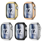 Custodia protettiva per orologio in policarbonato cavo a copertura parziale, For Apple Watch Series 12 46mm, For Apple Watch Series 12 42mm