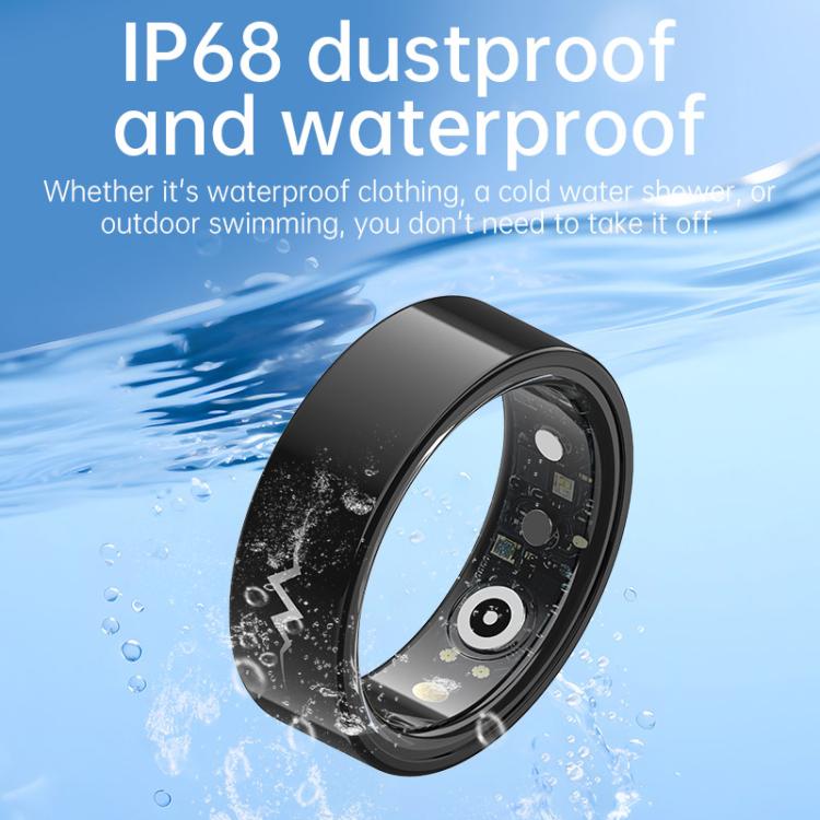 Anello intelligente R1005, supporta il monitoraggio della salute e il controllo della telecamera., Size 7, Size 8, Size 9, Size 10, Size 11, Size 12, Size 13