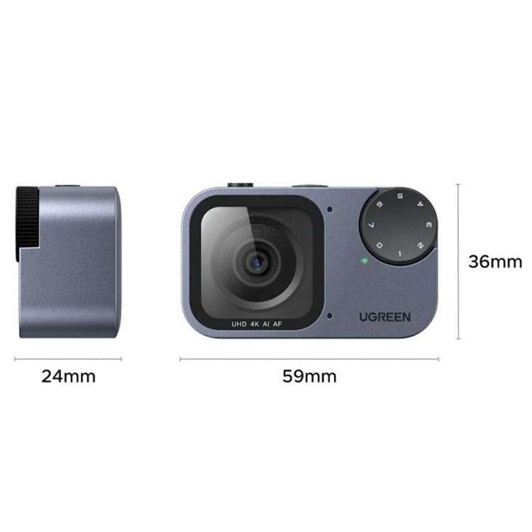 Doppia fotocamera UGREEN CM930 4K con microfono a cancellazione di rumore