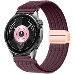 Cinturino per orologio in nylon traspirante a cinque maglie con chiusura magnetica., 22mm, 20mm