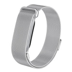 Cornice integrata in plastica trasparente satinata, cinturino milanese in acciaio inossidabile., For Google Fitbit Air