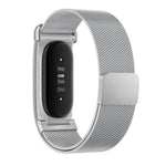 Cornice integrata in plastica trasparente satinata, cinturino milanese in acciaio inossidabile., For Google Fitbit Air
