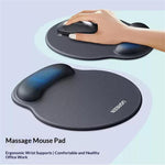 Tappetino per mouse ergonomico antiscivolo in memory foam UGREEN LP668